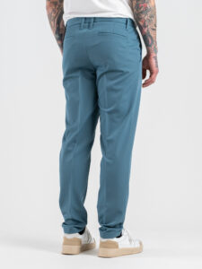 IMPERIAL Pantalone chinos da abito con gamba lunga PD3JLRD Petrolio (6)