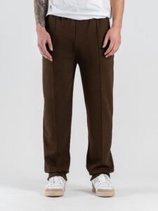 IMPERIAL Pantalone tuta loose con cucitura frontale P8588P027 Moro (2)