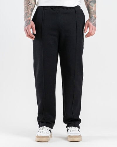 IMPERIAL Pantalone tuta loose con cucitura frontale P8588P027 Nero
