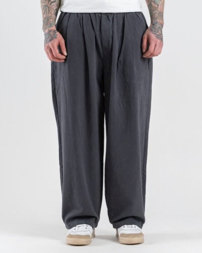 Jeans balloon morbido con coulisse in vita L815322 Dark Grey