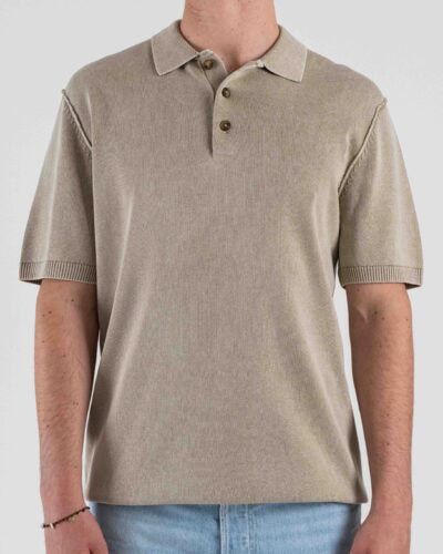 ONLY&SONS Polo con colletto e bottoni in cotone a mezza manica GARSON 22038552 Chincilla
