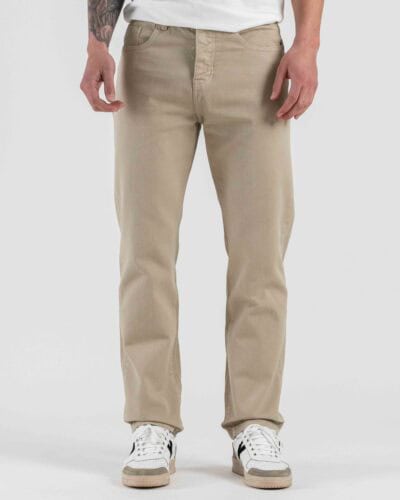 OVER-D Jeans loose fit  liscio OC1S2S6P19 Beige