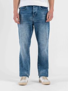 OVER-D Jeans regular con micro rotture sul fondo OC1S2S6D20 Blu (2)