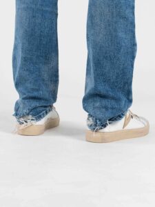 OVER-D Jeans regular con micro rotture sul fondo OC1S2S6D20 Blu (8)