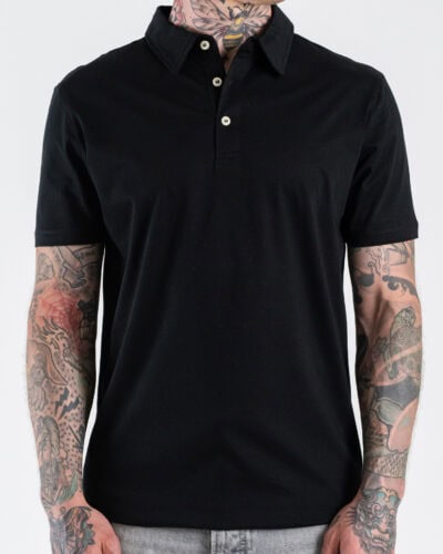 OVER-D Polo basic regular OC1S2S6O01 Nero