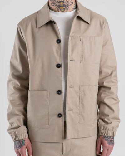 TELAMIRA Giacchetta regular con tasche frontali TE-2613 Beige