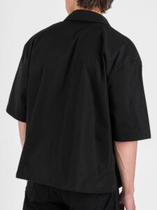 Coordinato con Camicia over a MM + Pantalone baggy 3420 Black (6)