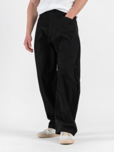 Coordinato con Camicia over a MM + Pantalone baggy 3420 Black (9)