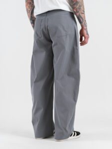 Coordinato con Camicia over a MM + Pantalone baggy 3420 Grigio Asfalto (10)