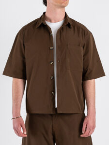 Coordinato con Camicia over a MM + Pantalone baggy 3420 Moro (2)