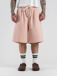 Coordinato over con Camicia MM+Jorts con coulisse L815500 Pink (7)