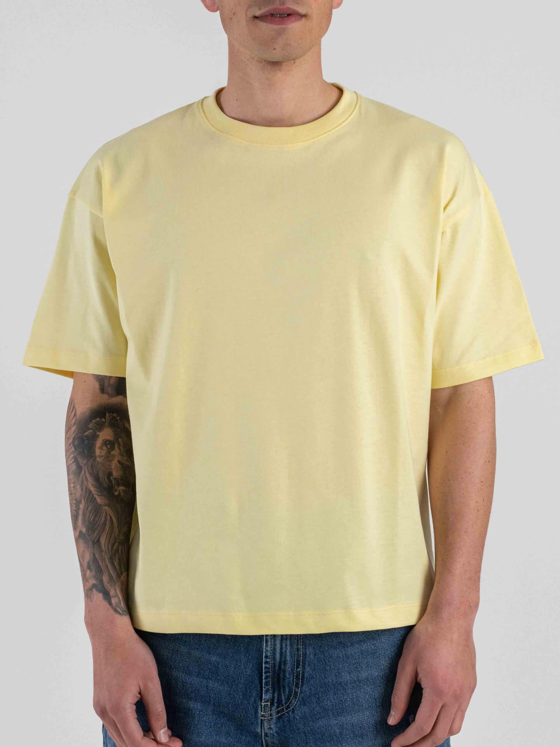 ESTASI T-shirt in cotone croppata LUNA Pastello