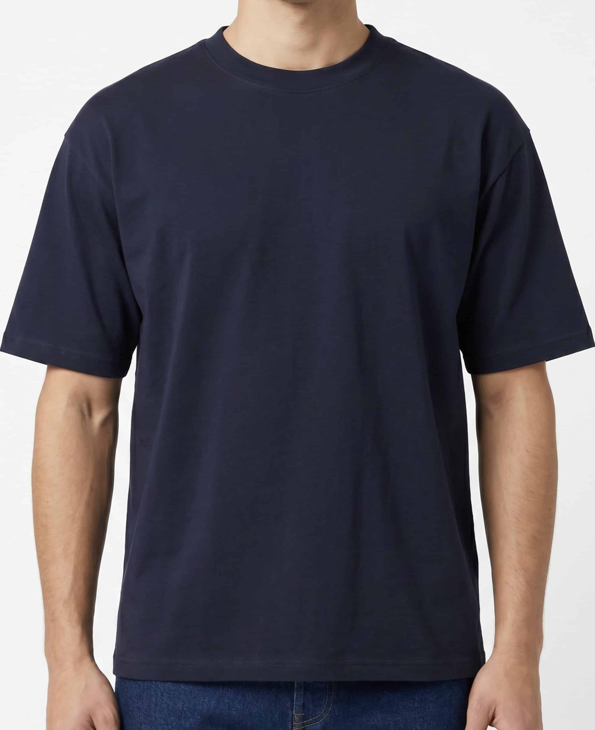 ESTASI T-shirt regular box fit TERRA Blu