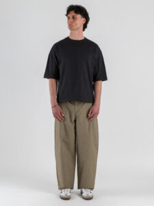 ESTASI T-shirt regular box fit TERRA Piombo (1)
