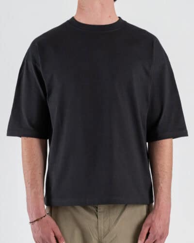ESTASI T-shirt regular box fit TERRA Piombo