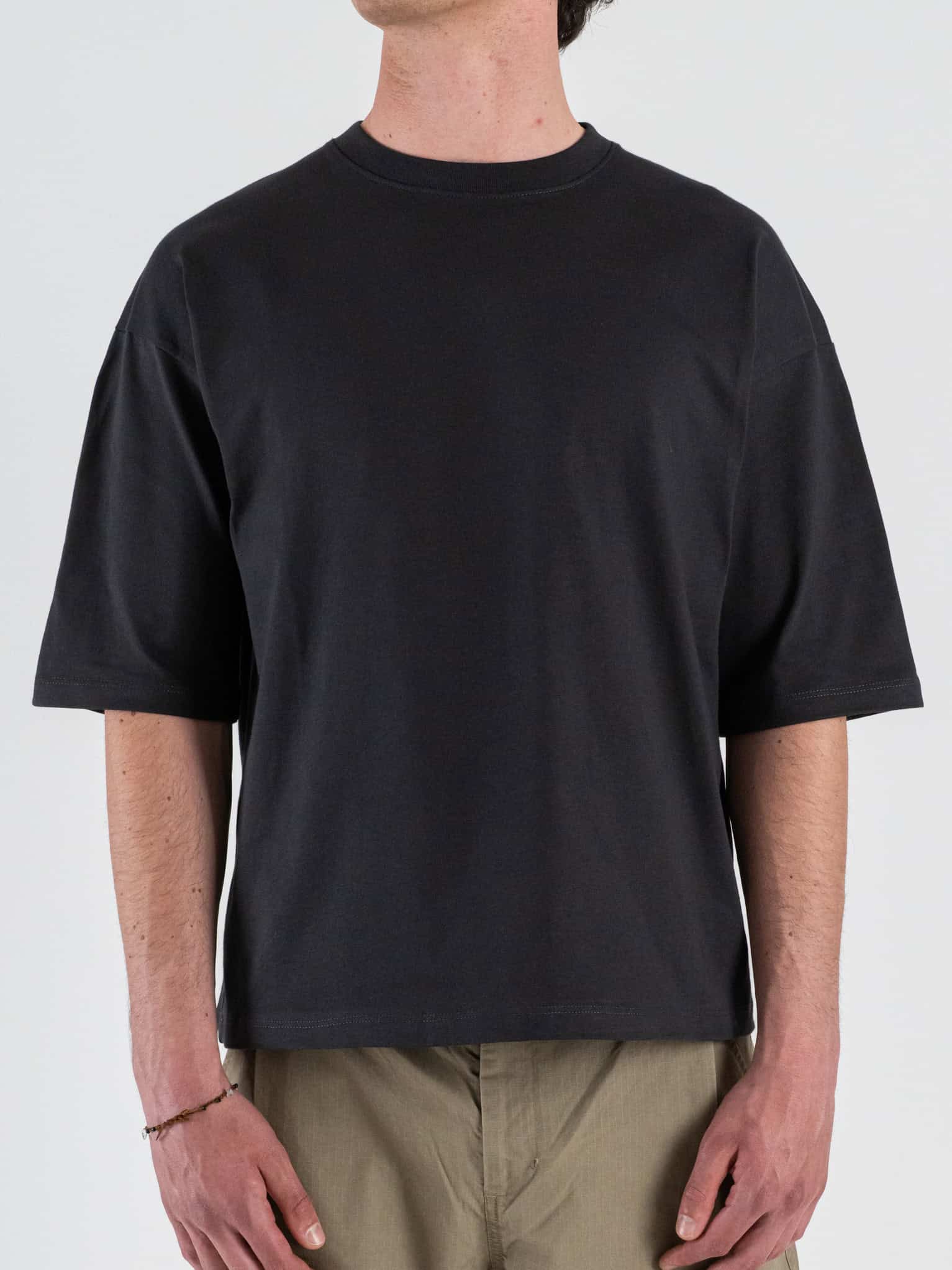 ESTASI T-shirt regular box fit TERRA Piombo