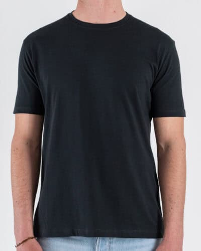 ESTASI T-shirt regular stretch in cotone MARTE Piombo