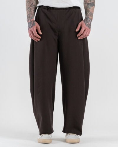 IMPERIAL Pantalone baggy da abito PE6YLBQ Caffè