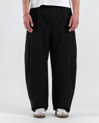 IMPERIAL Pantalone baggy da abito PE6YLBQ Nero