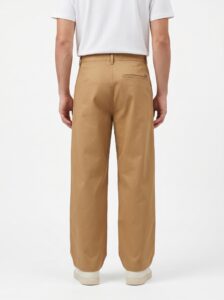 IMPERIAL Pantalone baggy in cotone elasticizzato PE6FLCD Cammello (1)