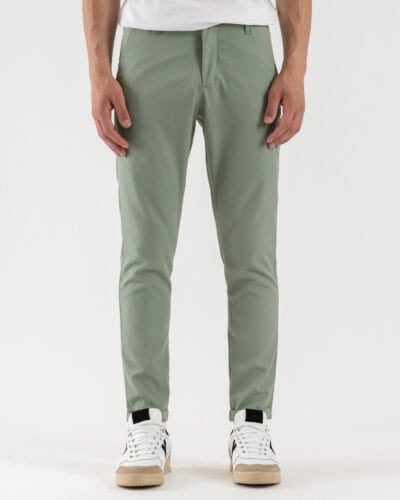 IMPERIAL Pantalone chinos da abito con gamba lunga PD3JLBQ Salvia