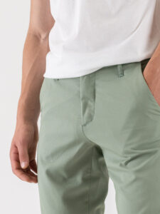 IMPERIAL Pantalone chinos da abito con gamba lunga PD3JLBQ Salvia (5)