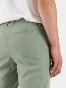 IMPERIAL Pantalone chinos da abito con gamba lunga PD3JLBQ Salvia (7)