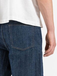 ONLY&SONS Bermuda in jeans baggy FADE 22037355 Dark Blue Denim (7)