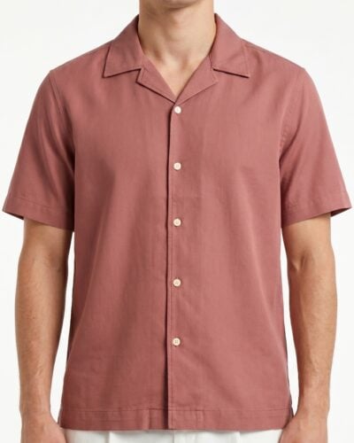 ONLY&SONS Camicia regular a M/M con collo bowling PERU 22036397 Twilight Mauve