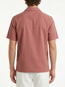 ONLY&SONS Camicia regular a MM con collo bowling PERU 22036397 Twilight Mauve (3)