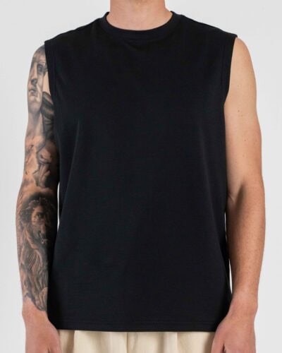 ONLY&SONS Canotta boxy fit in cotone CASPIAN 22032648 Black