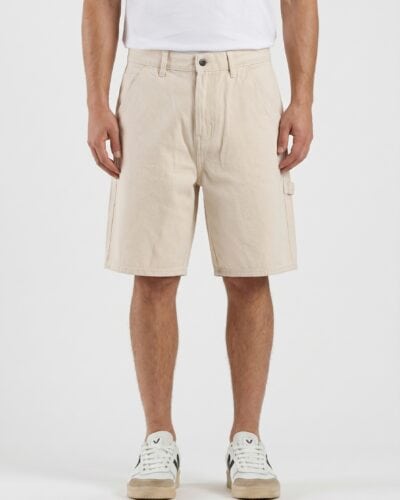 ONLY&SONS Bermuda loose fit in jeans da coordinato EDGE 22038347 Ecru