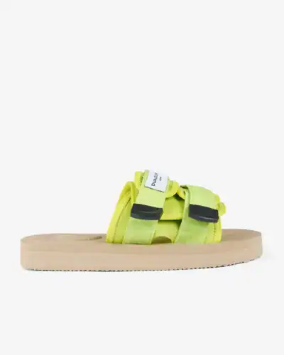 DUALSCAPE Ciabatte unisex con cordini intrecciati gomma URBANTIDE C16 Lime