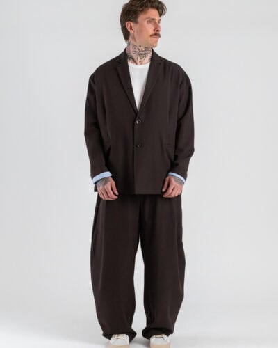 IMPERIAL Giacca boxy fit con dettaglio manica JZESLBQ Caffè