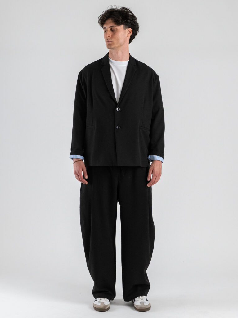 IMPERIAL Giacca boxy fit con dettaglio manica JZESLBQ Nero 1 Abiti