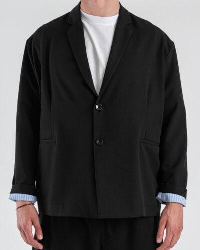 IMPERIAL Giacca boxy fit con dettaglio manica JZESLBQ Nero