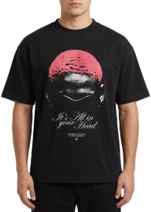 INDEPENDENT REPUBLIC T-shirt boxy fit con stampa CHICAGO ICON Black