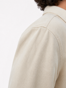 ONLY&SONS CamiciaGiacchetta over con tasche frontali ALP 22036762 Ecrù (1)