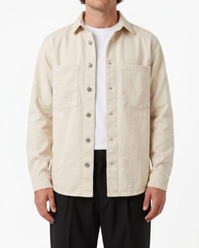 ONLY&SONS Camicia/Giacchetta over con tasche frontali ALP 22036762 Ecrù