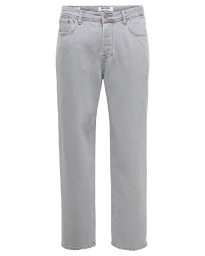 ONLY&SONS Jeans baggy FADE 22036189 Light Grey Denim