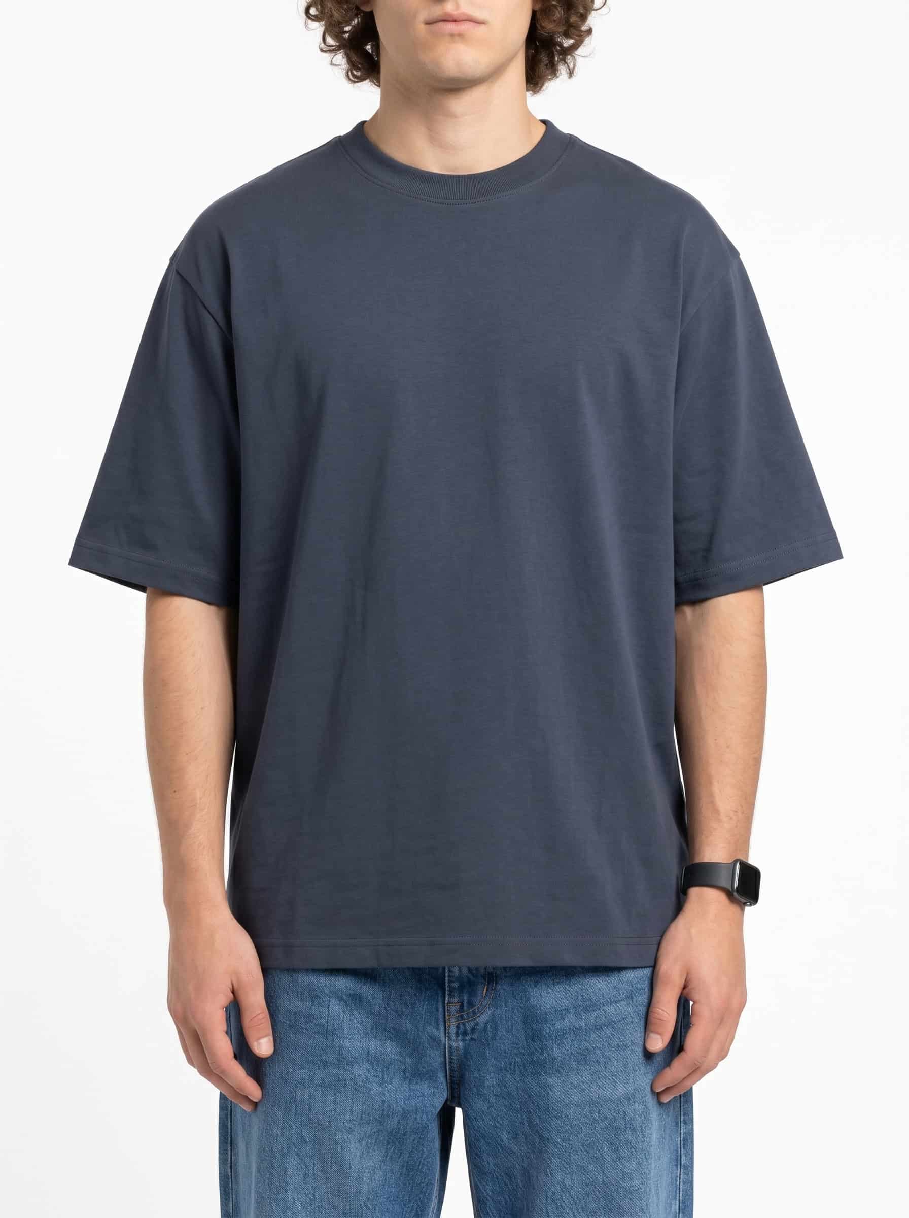 ONLY&SONS T-shirt over boxy fit più grammata MILLENIUM 22027787 Grey Pinstripe