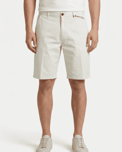 TELAMIRA Bermuda basico in cotone BTB06039 Beige
