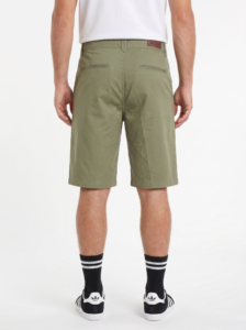 TELAMIRA Bermuda basico in cotone BTB06039 Militare (1)
