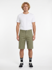 TELAMIRA Bermuda basico in cotone BTB06039 Militare