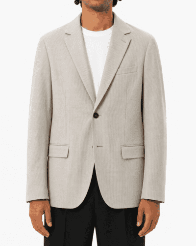 IMPERIAL Giacca monopetto da abito a righe JZ0KLBD Beige