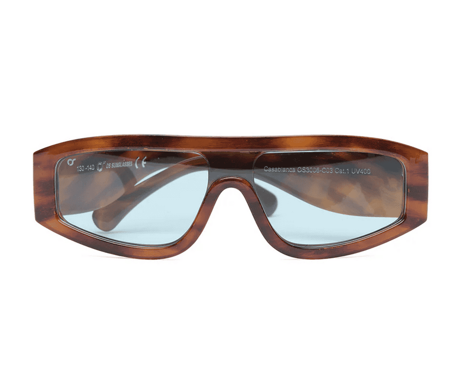 OS SUNGLASSES Occhiali da sole CASABLANCA Havana Blu