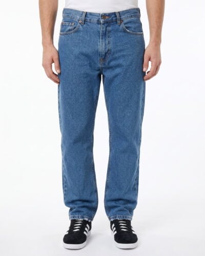 ESTASI Jeans loose fit liscio senza rotture DROGBA Stone
