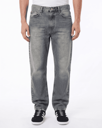 ESTASI Jeans loose fit slavato senza rotture DROGBA Sabbiato