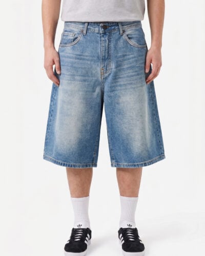 ESTASI Jorts balloon in jeans BARCOLA Medium Blue