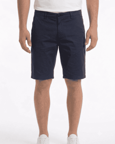 TELAMIRA Bermuda liscio in cotone AC305 Blu